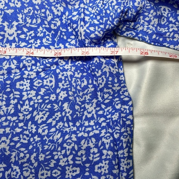 Jones New York blue with white floral print sz 2 X - Picture 7 of 7